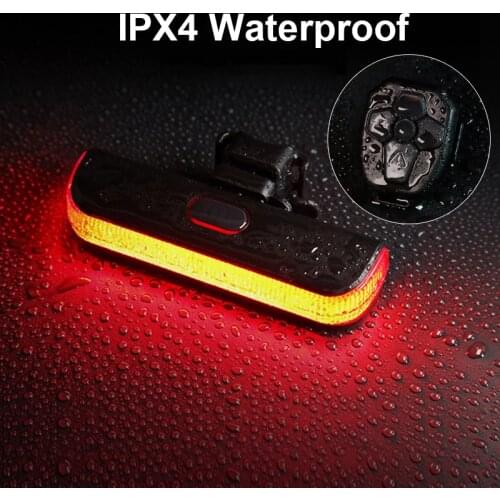 Bicycle Rear Taillight Bike Safety Warning Turn Signals Light USB Rechargeable Cycling MTB Direction Indicator LED lamp H019