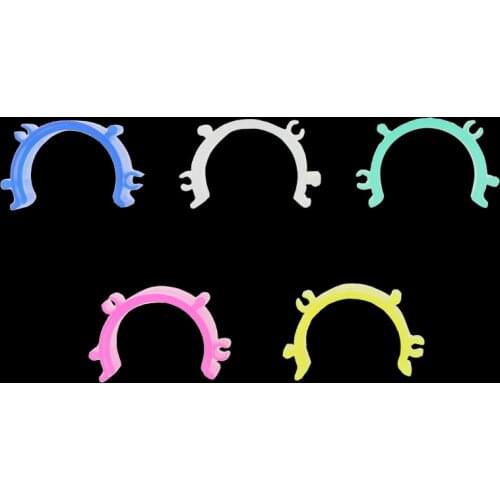 10PCS Bobbin clip colorful half moon clip plastic bobbin clip to prevent thread from falling off