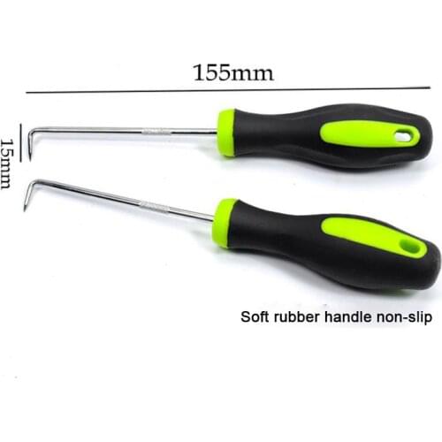 4 Pcs Multipurpose Car Pick Hook Set Gasket Pick Tool Automotive O-Ring Sealing Extractor Craft Hand Tool Non-Slip