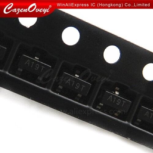 50pcs/lot AO3401 SOT-23 A19T P-Channel MOSFET TRANSISTORS In Stock