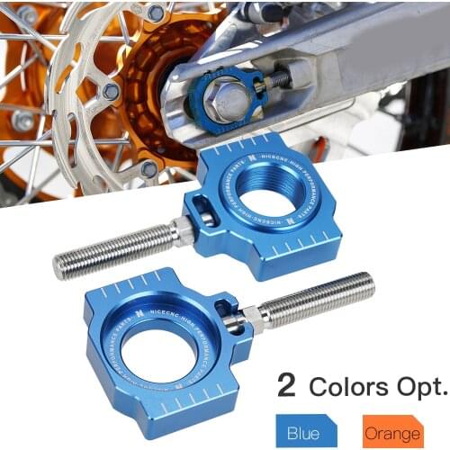 Motorcycle Accessories Rear Axle Blocks Chain Adjuster For Husqvarna 701 Enduro/Supermoto 2016-2021 2017 2018 2019 2020
