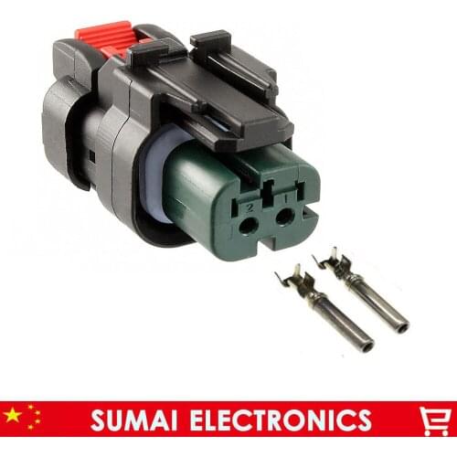 AMP/TE 2 Pin Auto (776522-4) 776427-4 sensor plug,2Pin camshaft sensor connector for excavator Carter