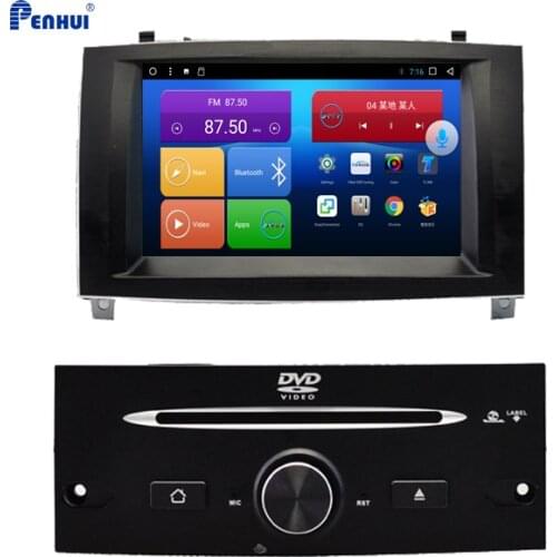 Car DVD for Peugeot 407 Car Radio Multimedia Video Player Navigation GPS Android 10.0 Double Din