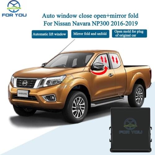 FORYOU Car Automatic Intelligent Close Open + Mirror Folder Kit Module For Nissan Navara NP300 2016-2019