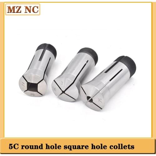 1pcs round hole Round type 5C collet spring collet ,range from 3mm~26mm for CNC lathe milling machine