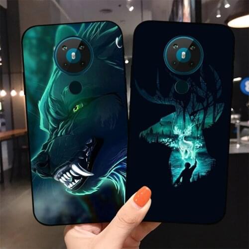For Nokia 5.3 8.3 5G Case silicone soft TPU Phone Cases for Nokia 1.3 2.3 back cover coque For Nokia 2.4 3.4 C1 C2 C3 Case