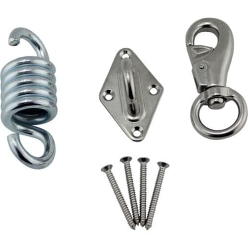 Stainless Steel 304 Hanging Chair Swing Sandbag Bag Hanging Lifting Hardware Hanging Basket Wicker Chair Accessories 7mm