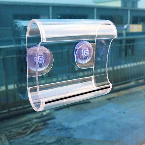 Bird Feeders Storage Acrylic Hanging Garden Decoration Outdoor Durable Plastic Automatic Pet Feeding Supplies