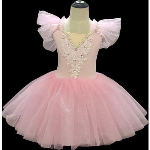 Professional Ballet Tutu Children Kids Pancake Platter Tutu Ballerina Party Dress Adult Women Girls Ballet Dance Costumes