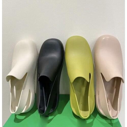 2021 New Brand Fashion Women Sandal Shoes Summer Waterproof Outdoor Beach Slides Shoes Ladies Casual Slip On Round Toe Mule