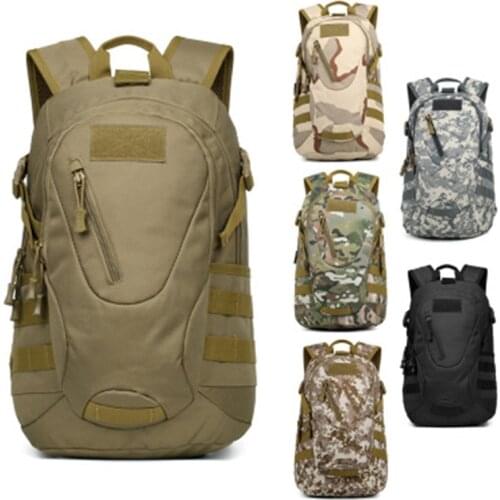 Outdoor Military Tactical Backpack Water Resistant Molle Camping Climbing Bag Fishing Hunting Backpack