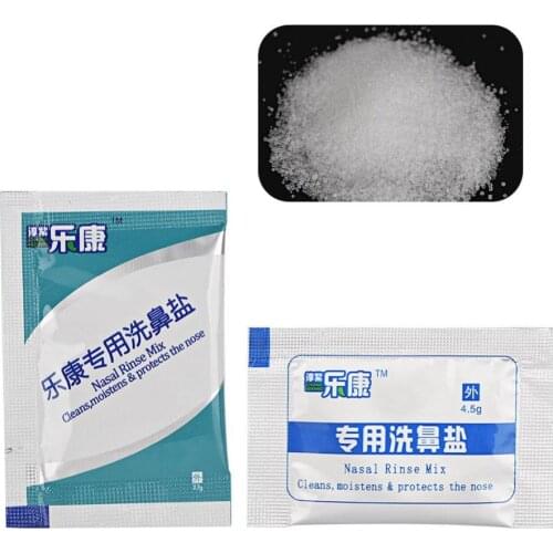 30 bags Nose Care Nasal Wash Cleaners Salt Child Adult Avoid Allergic Rhinitis Nasal Care