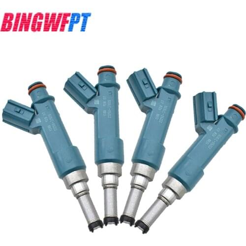 4pcs/set High quality Fuel Injectors For Toyota Prius 1.8L 2010-2012 For Lexus CT200H 2011 2012 OEM 23250-37020 23209-37020