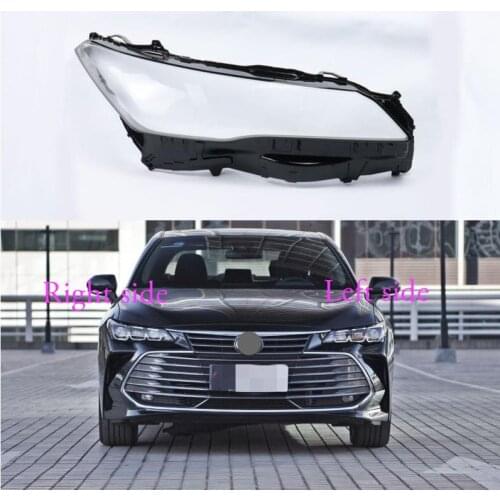 Car Headlight Lens For Toyota Avalon 2019 2020 Headlamp Cover Car Replacement Front Auto Shell Cover