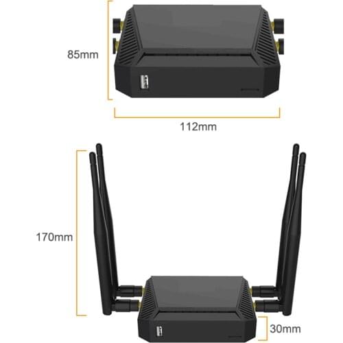 Cioswi router modem 4g 3g wifi with sim card slot 300Mbps 4G mobile router sim wifi wireless router repeater with 4*5dBi antenna