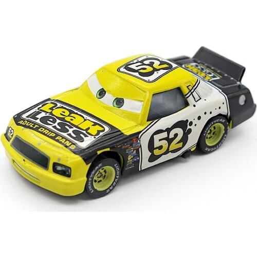 Disney New Pixar Cars 2 No.52 1:55 Scale Diecast Metal Alloy Modle Car Brio Cute Toys For Children Gifts Lightning McQueen