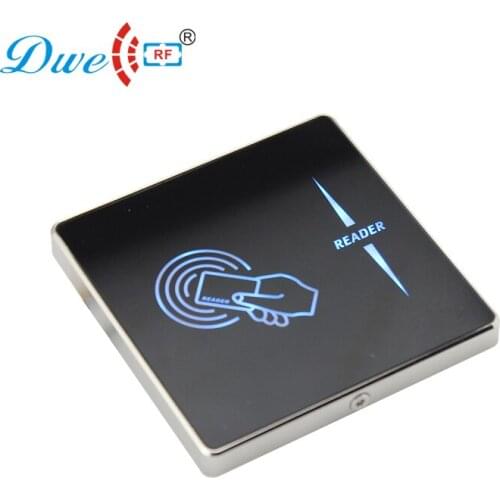 DWE CC RF access control card readers newest proximity low cost 12V hf rfid chip reader 13.56mhz