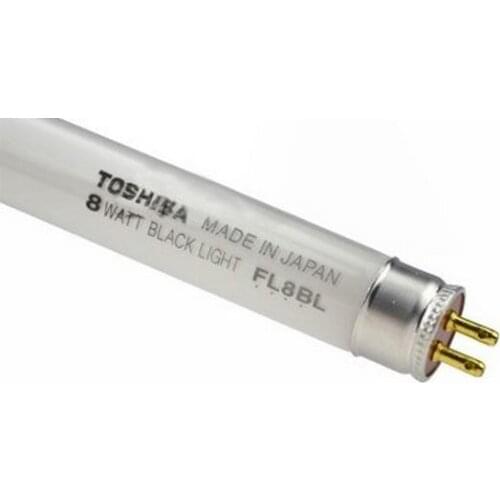 TOSHIBA NEC FL8BL 8W BL fluorescent lamp tube,G5 8WATT Black Light
