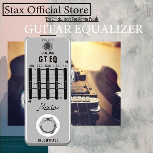 Rowin LEF-317A Guitar EQ Pedal Effect Adjust the tone to achieve the desired effect