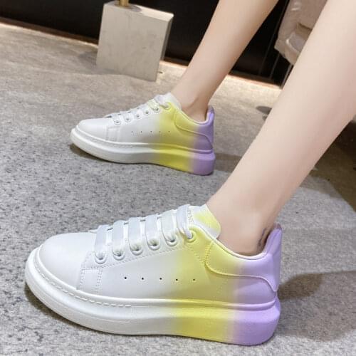 Platform Sneakers Women Shoes Casual Platforms Shoes Woman 2020 Hot Sale Summer Autumn Comfortable Womans Shoes Ladies Trainers