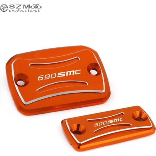 For KTM 690 SMC-R 690SMC SMC 2014-2019 Front Brake Clutch Cylinder Cover Reservoir Motocycle Accessories Oil Fluid Cap Tank Cup