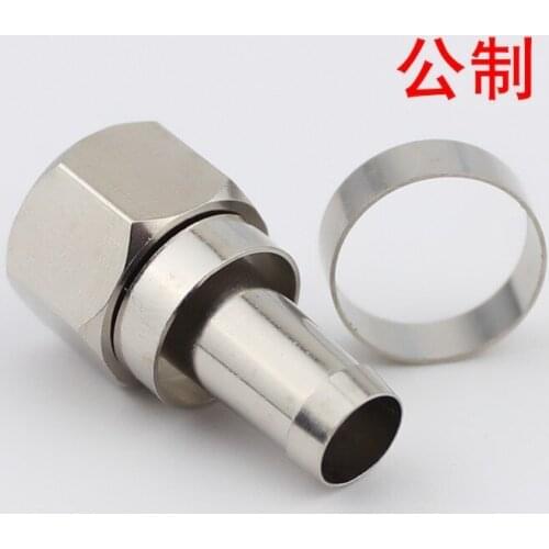 Copper cable joint F head SYWV75-5 F head line metric tool free connector splitter