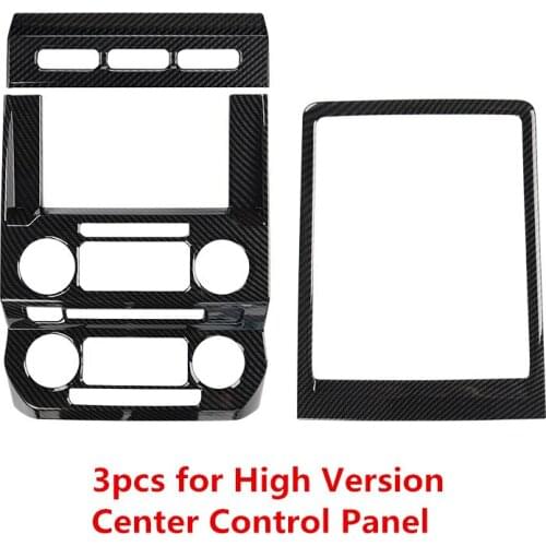 ABS Car Interior Window Center Control Panel Sticker Steering Wheel Reading Light Moulding Trim for Ford F150 2017 2018 2019