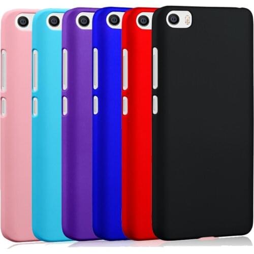 2016 New Multi Colors Luxury Rubberized Matte Plastic Hard Case Cover For Xiaomi M5 Mi 5 Mi5 5.15 inch Cell Phone Cover Cases