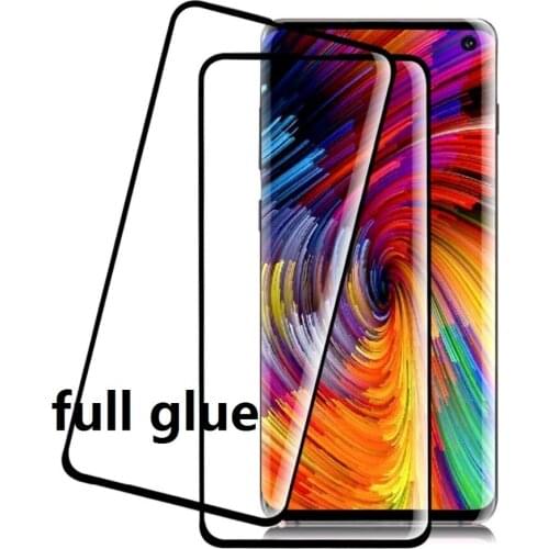 Full Adhesive S10e screen protector full glue S10 Plus glass 6D for Samsung Galaxy S10e S8 S9 plus Note 8 note9 tempered glass