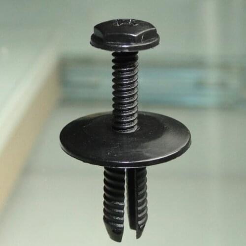 Shhworldsea Free Shipping 500pcs Nylon Black Lower Side Sill Retainer Fastener Clip For BMW 51718259788