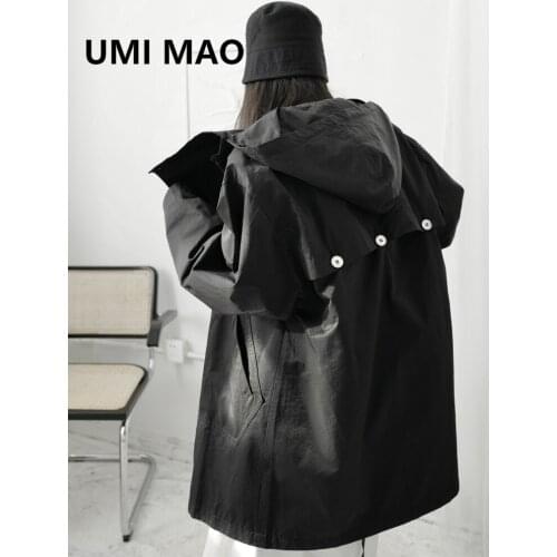 Женские длинные тренчи UMI MAO China At AliExpress