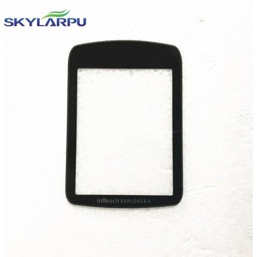 Skylarpu safety glass for Garmin inReach Explorer+ Handheld GPS protective glass,cover glass,Cover Lens, Repair replacement