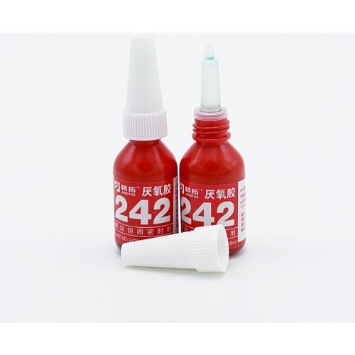 1pcs 242 Glue Screw Glue Blue Wire Sealing Anaerobic Glue Anti-leakproof thread Thread Locking agent Anaerobic adhesive