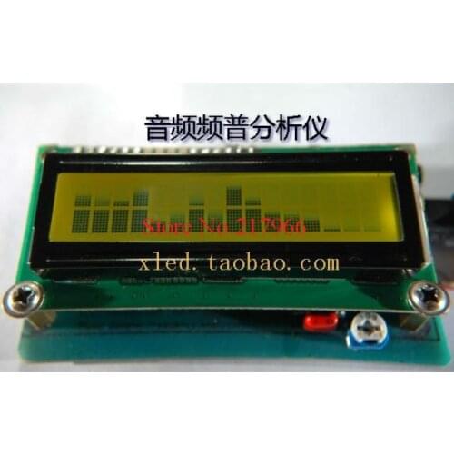 1PCS /lot,Audio Spectrum Analyzer & P / Audio Analyzer / Pu-frequency ( new version ),Free shipping
