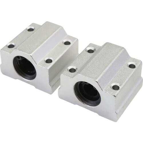 2Pcs SCS8UU Linear Motion Ball Bearing Slide Bushing for CNC