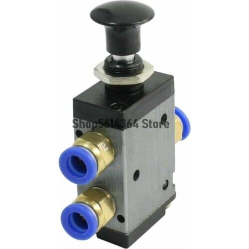 3R210-08 8mm Connector Push-Pull Valve 2 Port One Position 3R series