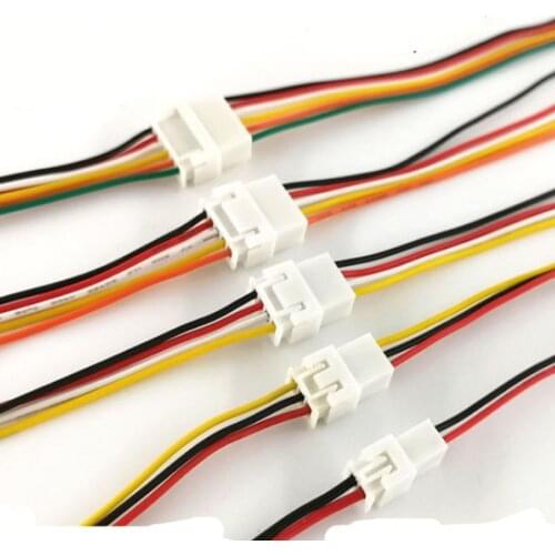 50pcs/Lot XH2.54 2.54mm Wire harness Cable Female-Terminal/Male-Terminal electronic line 2P/3P/4P/5P/6P 20CM
