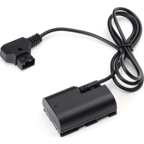 D-Tap To Lp-E6 Fully Decoded Dummy Battery Power Supply Adapter for -Canon 5D Ii/Iii/Iv 5Dsr 6D 6Dii 60D 70D Camera
