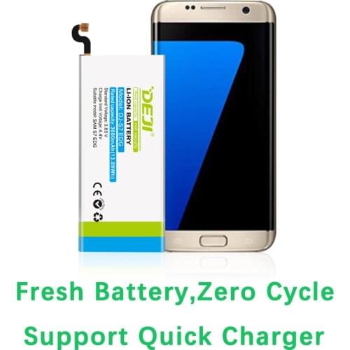 DEJI For SAMSUNG S7 Edge S6 S5 J7 Battery Real Capacity Internal Bateria Replacement With Free Tool Kit G9350 Sticker J3 J5