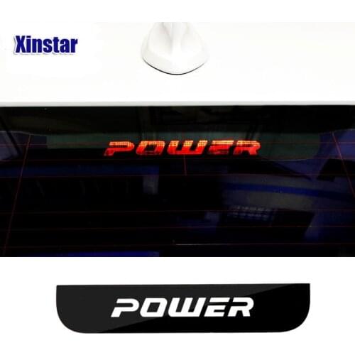 Acrylic M power performance car high brake hight decoration for BMW 3 5 7 series F30 F10 316 318 320 330 335 520 530 550 750