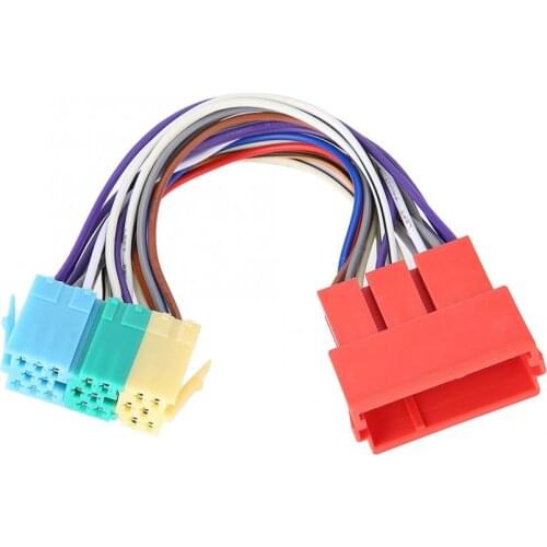 Car Auxiliary Audio MP3 Changer Adapter Cable Connector Fit for Audi 1997-2005