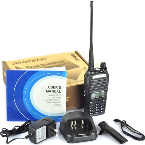 100% Brand NEW BAOFENG Authorized 5W Dual Band 128 Channels two way radio Baofeng UV82 Ham Radio Transceiver
