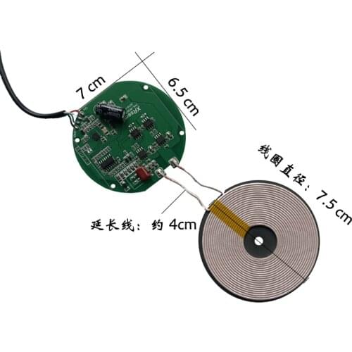 15W 12V 5A Qi Wireless Fast Charger Charging Transmitter Module circuit board 10W/7.5W/5W+ coil FOR CAR Samsung Huawei iPhone