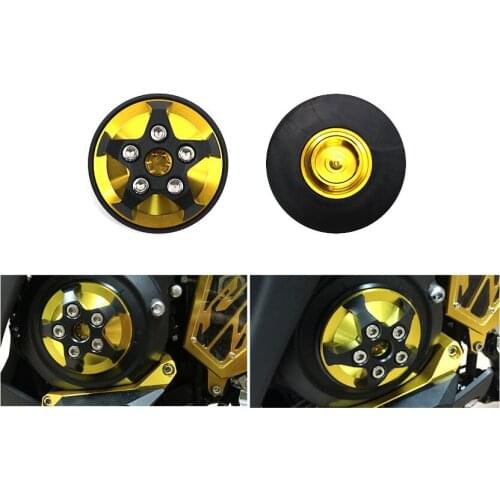 For Yamaha YZF R3 R25 MT03 Motorcycle Accessories Aluminum Left Engine Plug Stator Cover For YAMAHA YZF-R25 R3 2014 2015 2016