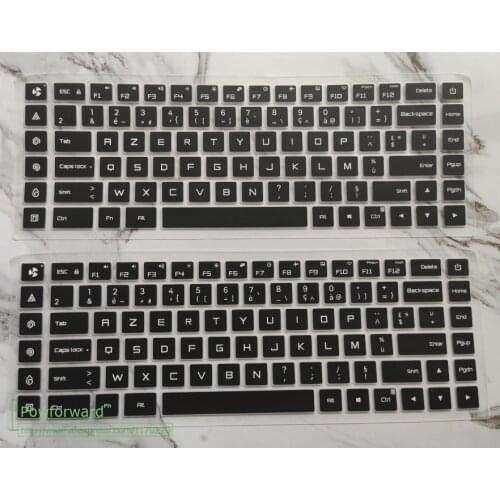 French clavier azerty Laptop Keyboard Cover Protector For Xiaomi Mi Gaming Laptop 15 / Redmibook 14 Notebook 14 15.6 inch
