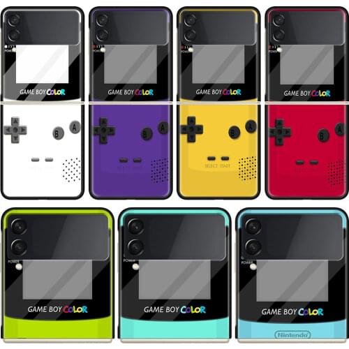 Classic Game Gaming PC Phone Case for Samsung Z Flip 3 Hard Plastic Smart Casing Fundas for Galaxy Z Flip 5G Cover Caso Coque