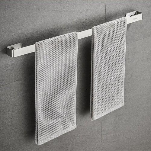 Stainless Steel Bathroom Wall-mounted Towel Bar Kitchen Toilet Slippers Storage Rack