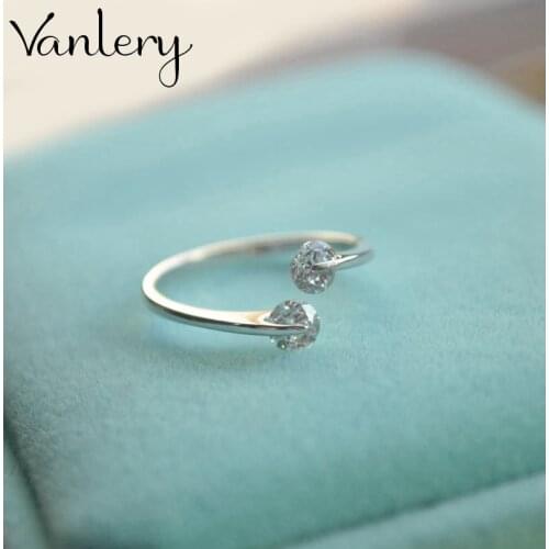 New Arrivals Charming Crystal Beads Ball Ring for Women Boho Knuckle Party Rings Gothic Punk Jewelry Gifts for Girls