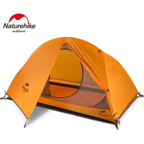NatureHike Silicone Portable Ultralight Tent Waterproof 4000+ tents Double Layer Outdoor Camping Travel Tent NH Camping Tents