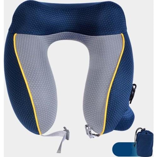 Airplane Neck Pillows for Sleeping Foldable Travel Headrest neck stretcher Cushion Pad